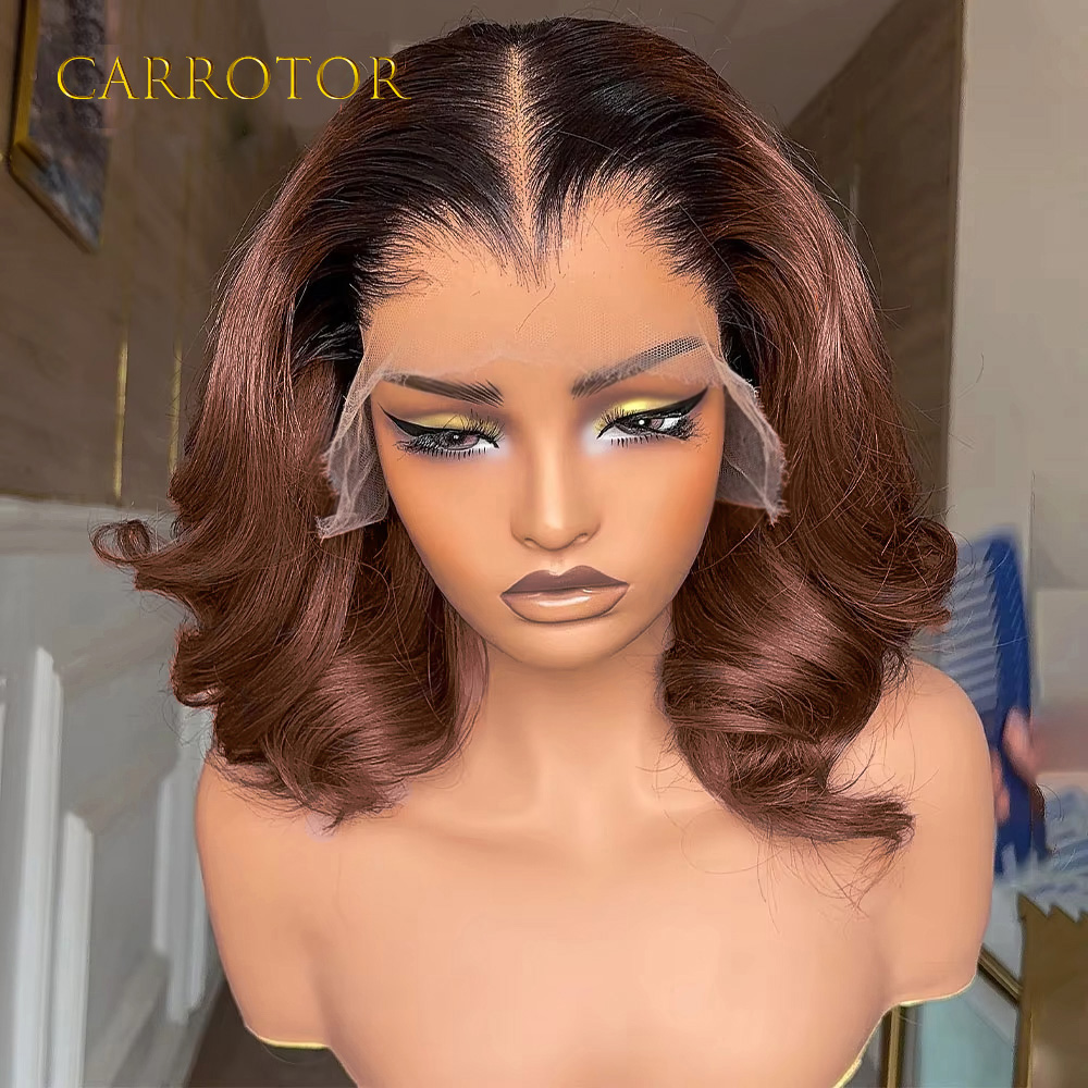 Lace Front Wigs - Lagos Saç Çizgisi Peruk 1b4 Ombre