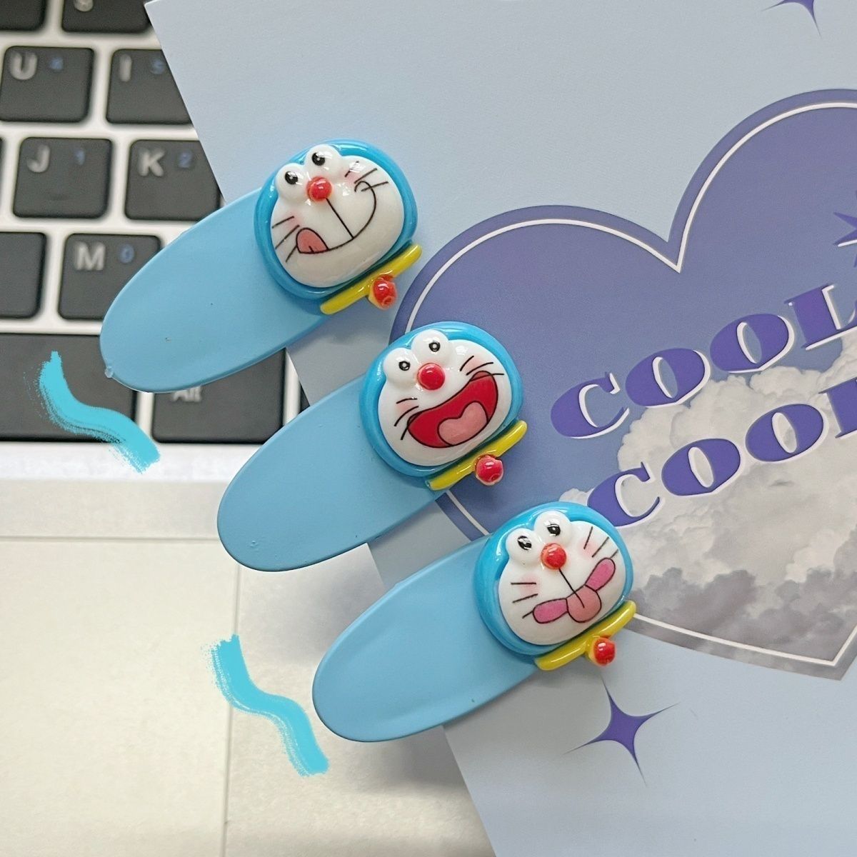Sevimli Doraemon Desenli Ördek - Hair Bundles incelemesi ve fiyatı